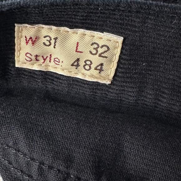 J. Crew Mens SZ W31xL32 Slim Corduroy Pants Style 484 Narrow Leg Pockets Stretch - Picture 8 of 10